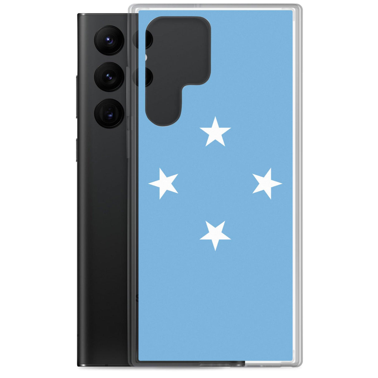 Coque Téléphone Drapeau des États fédérés de Micronésie - Pixelforma