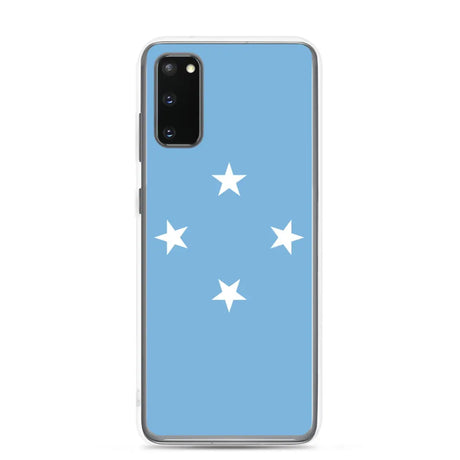 Coque téléphone drapeau des états fédérés de micronésie - pixelforma