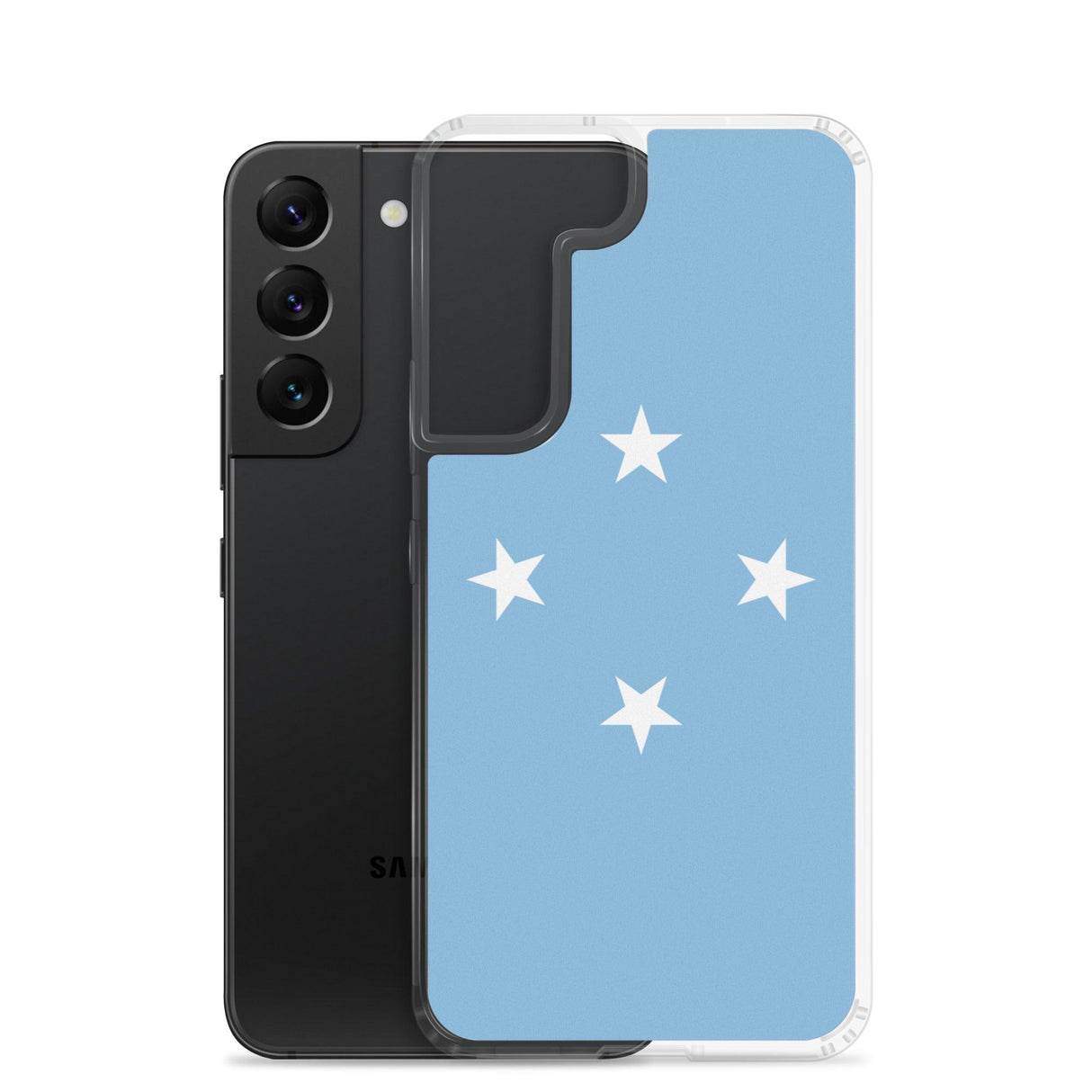 Coque Téléphone Drapeau des États fédérés de Micronésie - Pixelforma