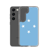 Coque téléphone drapeau des états fédérés de micronésie - pixelforma