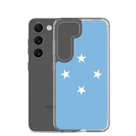 Coque téléphone drapeau des états fédérés de micronésie - pixelforma