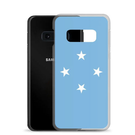 Coque téléphone drapeau des états fédérés de micronésie - pixelforma