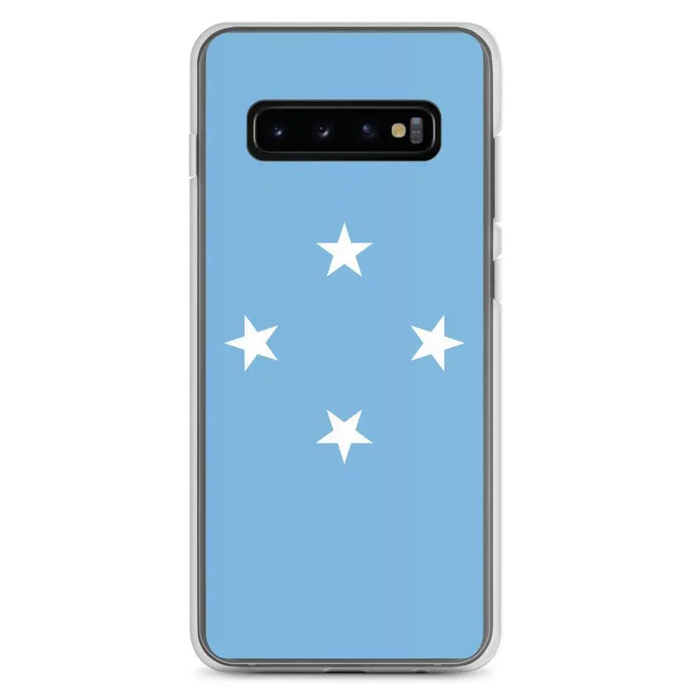 Coque téléphone drapeau des états fédérés de micronésie - pixelforma