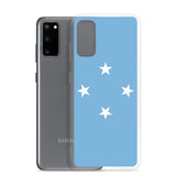 Coque téléphone drapeau des états fédérés de micronésie - pixelforma