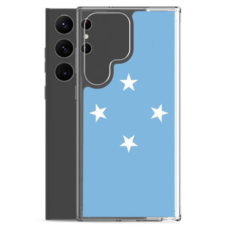 Coque téléphone drapeau des états fédérés de micronésie - pixelforma
