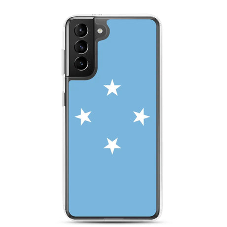 Coque téléphone drapeau des états fédérés de micronésie - pixelforma
