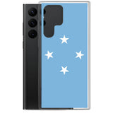 Coque téléphone drapeau des états fédérés de micronésie - pixelforma