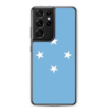 Coque téléphone drapeau des états fédérés de micronésie - pixelforma