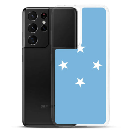 Coque téléphone drapeau des états fédérés de micronésie - pixelforma