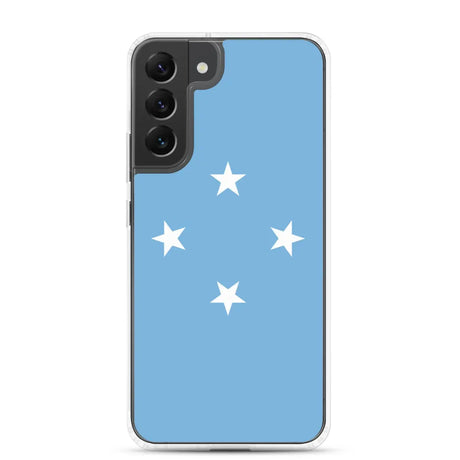 Coque téléphone drapeau des états fédérés de micronésie - pixelforma
