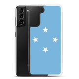 Coque téléphone drapeau des états fédérés de micronésie - pixelforma