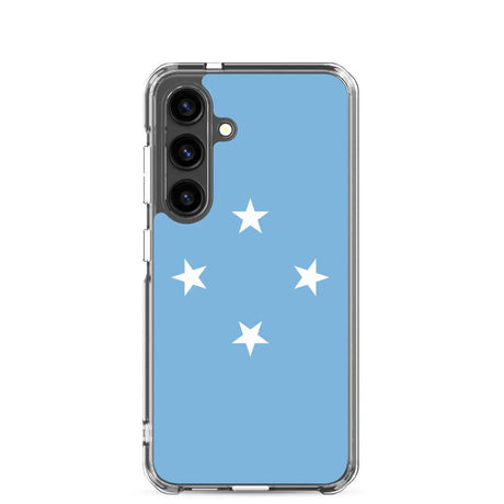 Coque téléphone drapeau des états fédérés de micronésie - pixelforma