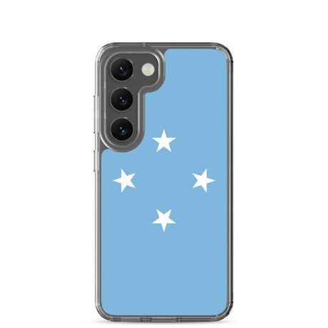 Coque téléphone drapeau des états fédérés de micronésie - pixelforma