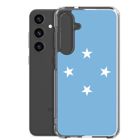 Coque téléphone drapeau des états fédérés de micronésie - pixelforma