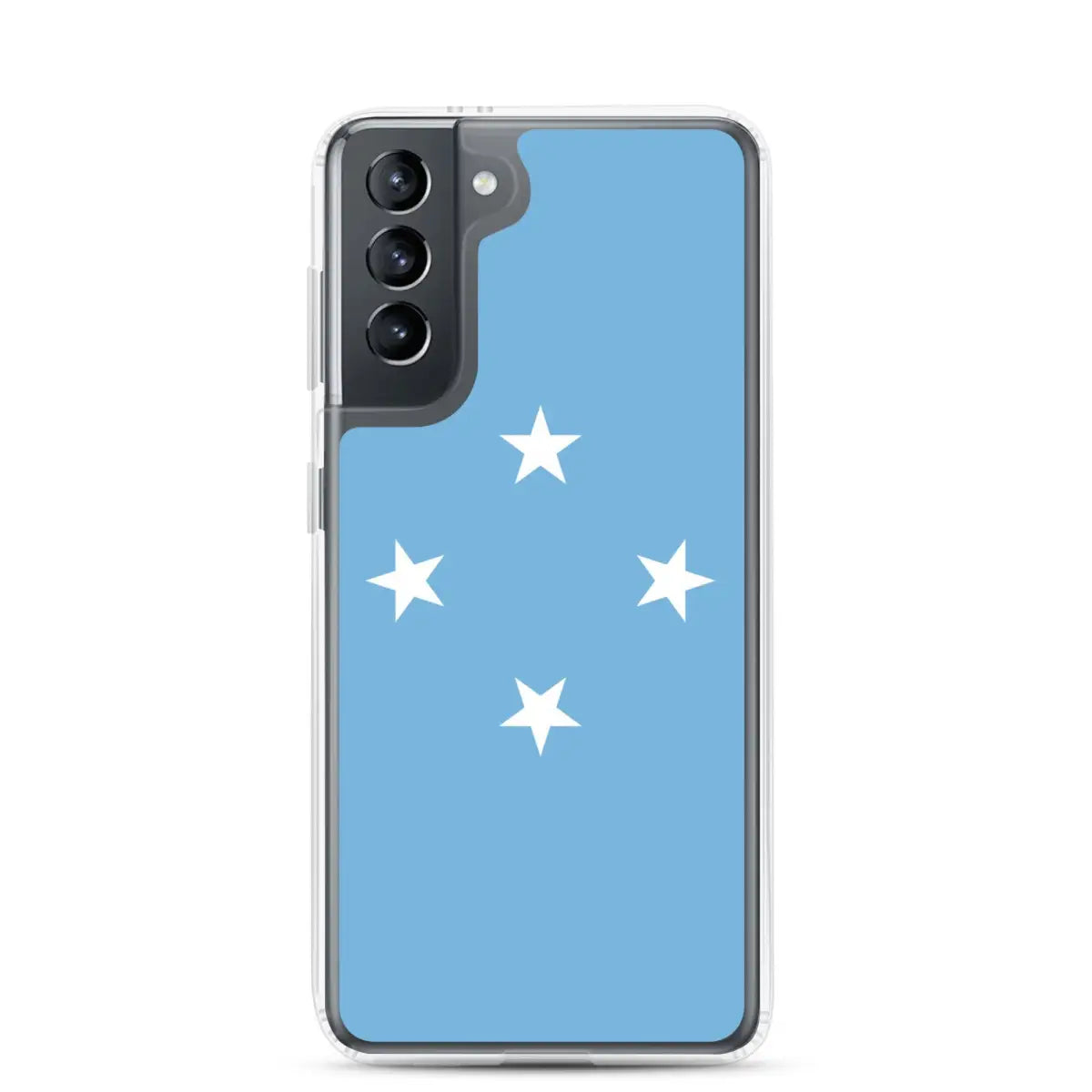 Coque téléphone drapeau des états fédérés de micronésie - pixelforma