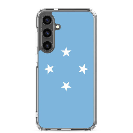 Coque téléphone drapeau des états fédérés de micronésie - pixelforma