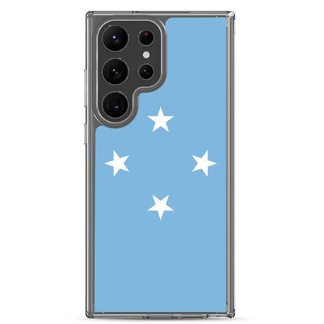 Coque téléphone drapeau des états fédérés de micronésie - pixelforma