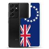 Coque téléphone drapeau des îles cook - pixelforma