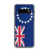 Coque téléphone drapeau des îles cook - pixelforma