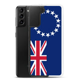 Coque téléphone drapeau des îles cook - pixelforma