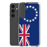 Coque téléphone drapeau des îles cook - pixelforma