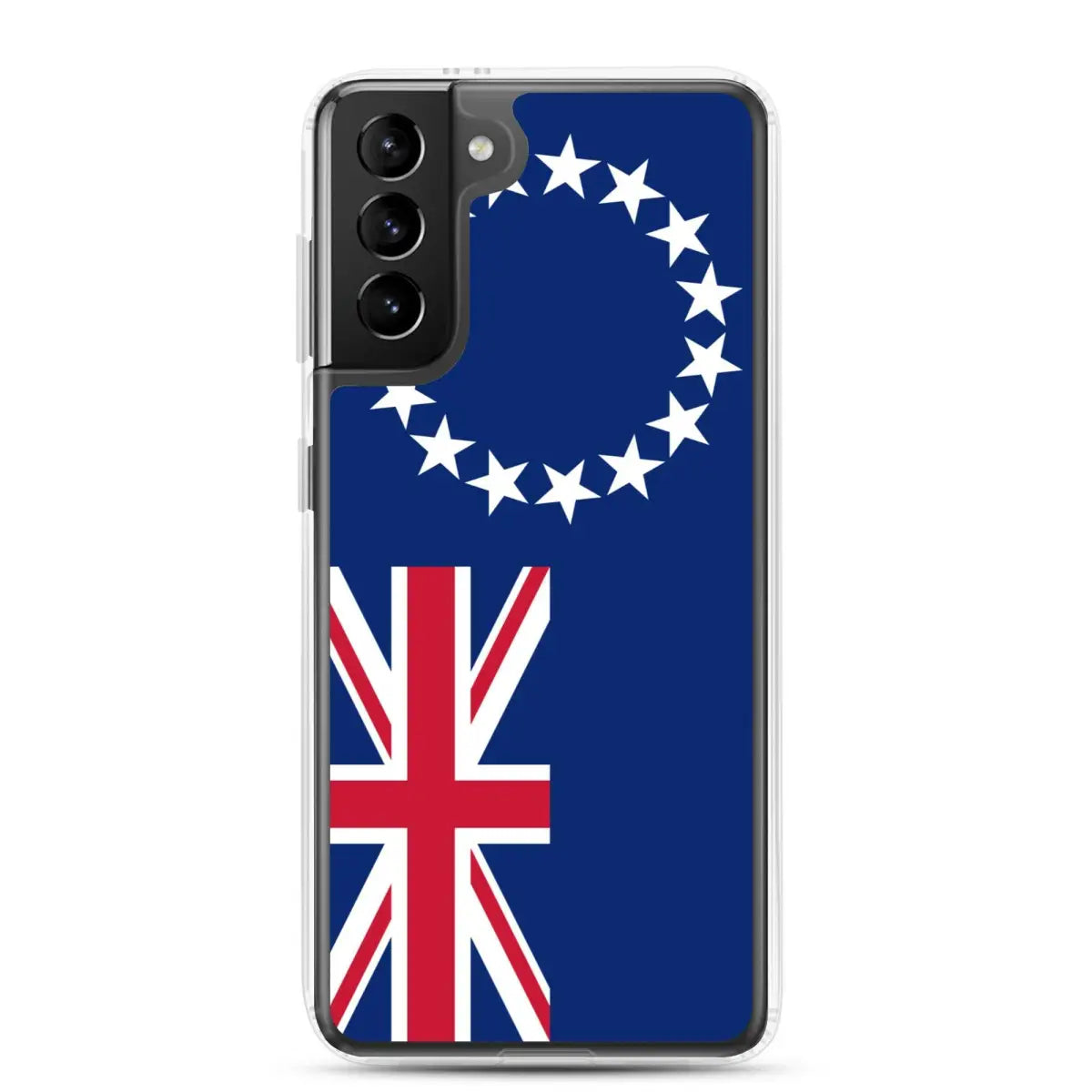 Coque téléphone drapeau des îles cook - pixelforma