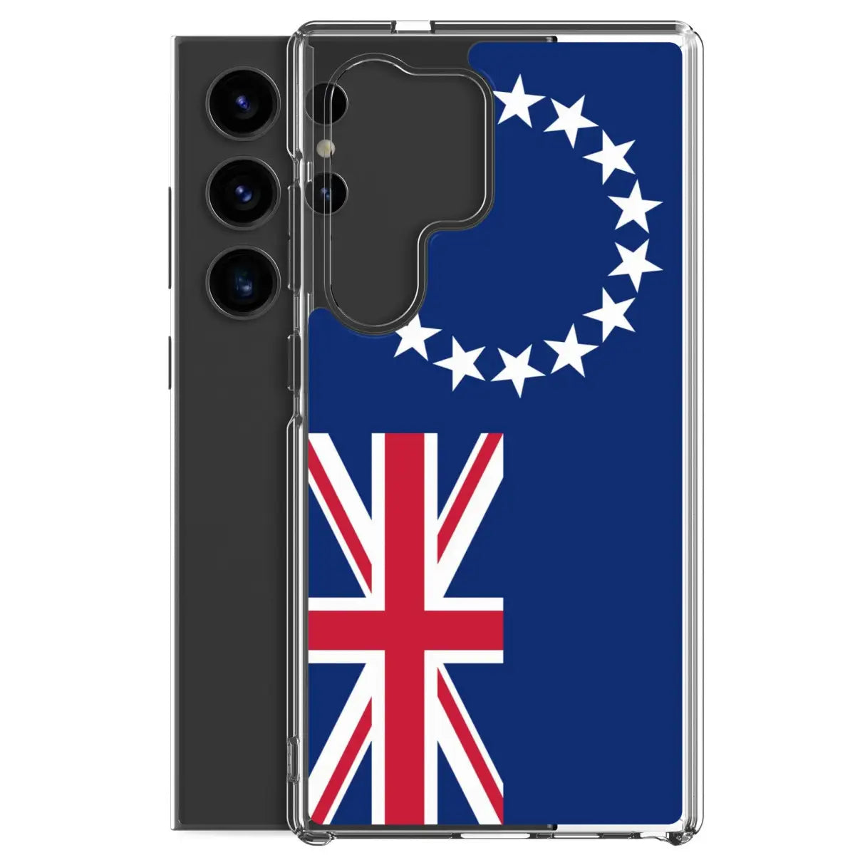 Coque téléphone drapeau des îles cook - pixelforma