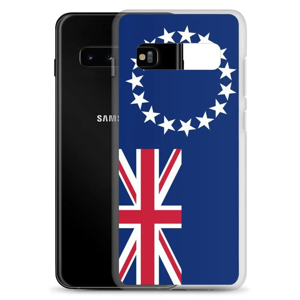 Coque téléphone drapeau des îles cook - pixelforma
