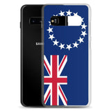 Coque téléphone drapeau des îles cook - pixelforma