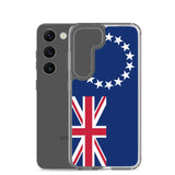 Coque téléphone drapeau des îles cook - pixelforma