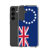 Coque téléphone drapeau des îles cook - pixelforma