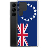 Coque téléphone drapeau des îles cook - pixelforma