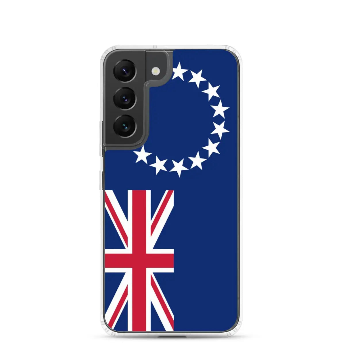 Coque téléphone drapeau des îles cook - pixelforma