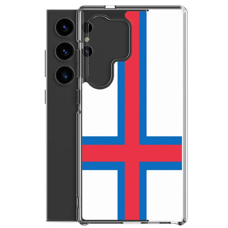 Coque téléphone drapeau des îles féroé - pixelforma