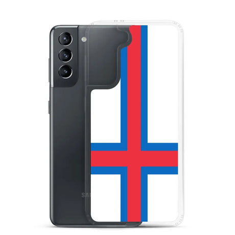 Coque téléphone drapeau des îles féroé - pixelforma
