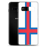 Coque téléphone drapeau des îles féroé - pixelforma