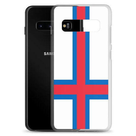 Coque téléphone drapeau des îles féroé - pixelforma
