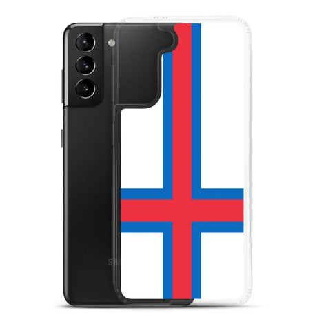Coque téléphone drapeau des îles féroé - pixelforma