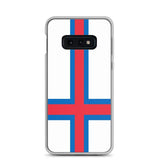 Coque téléphone drapeau des îles féroé - pixelforma