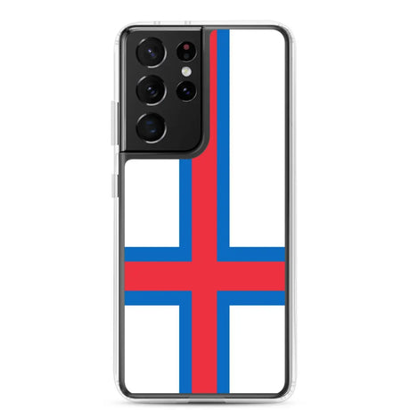 Coque téléphone drapeau des îles féroé - pixelforma