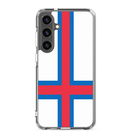 Coque téléphone drapeau des îles féroé - pixelforma