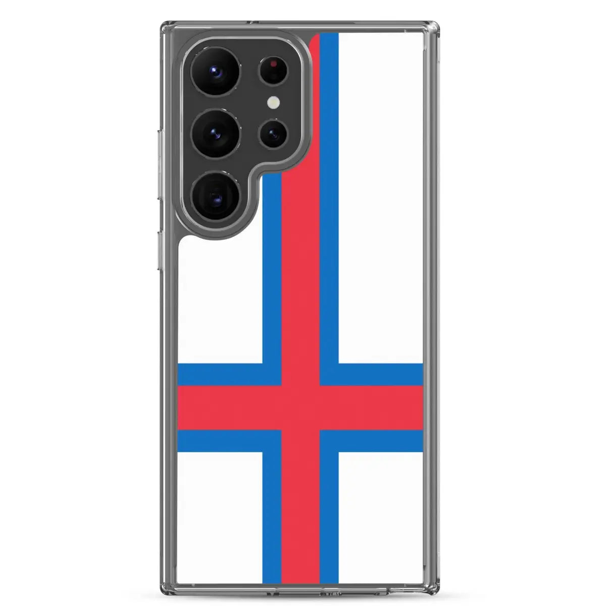 Coque téléphone drapeau des îles féroé - pixelforma