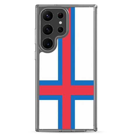 Coque téléphone drapeau des îles féroé - pixelforma