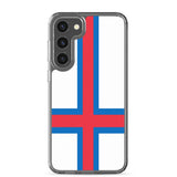 Coque téléphone drapeau des îles féroé - pixelforma