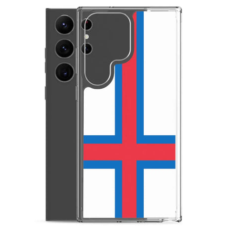 Coque téléphone drapeau des îles féroé - pixelforma