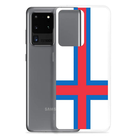 Coque téléphone drapeau des îles féroé - pixelforma
