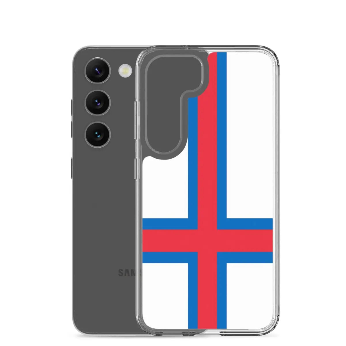 Coque téléphone drapeau des îles féroé - pixelforma