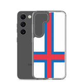 Coque téléphone drapeau des îles féroé - pixelforma
