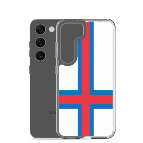Coque téléphone drapeau des îles féroé - pixelforma
