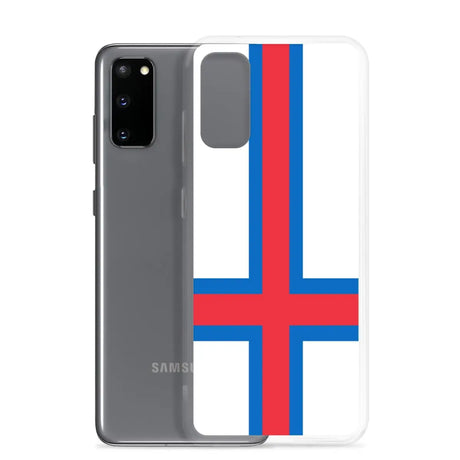 Coque téléphone drapeau des îles féroé - pixelforma